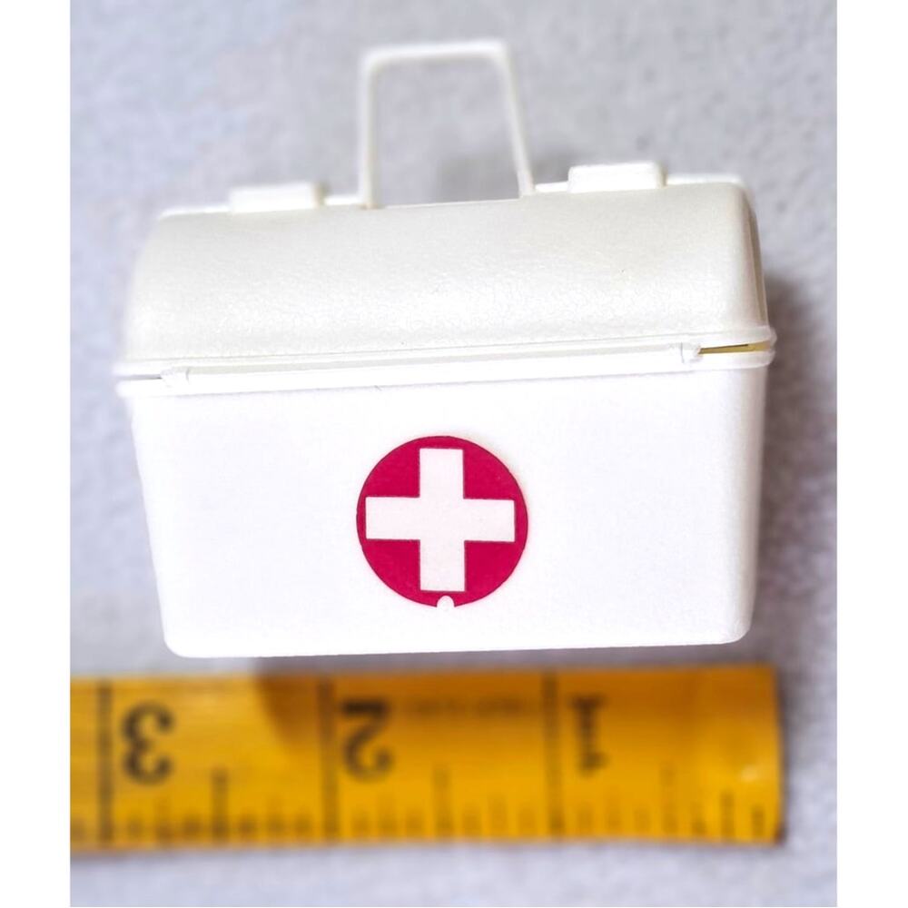 Vintage Barbie Size Doctor Dentist Physician Bag 1/6 Scale Miniature Career